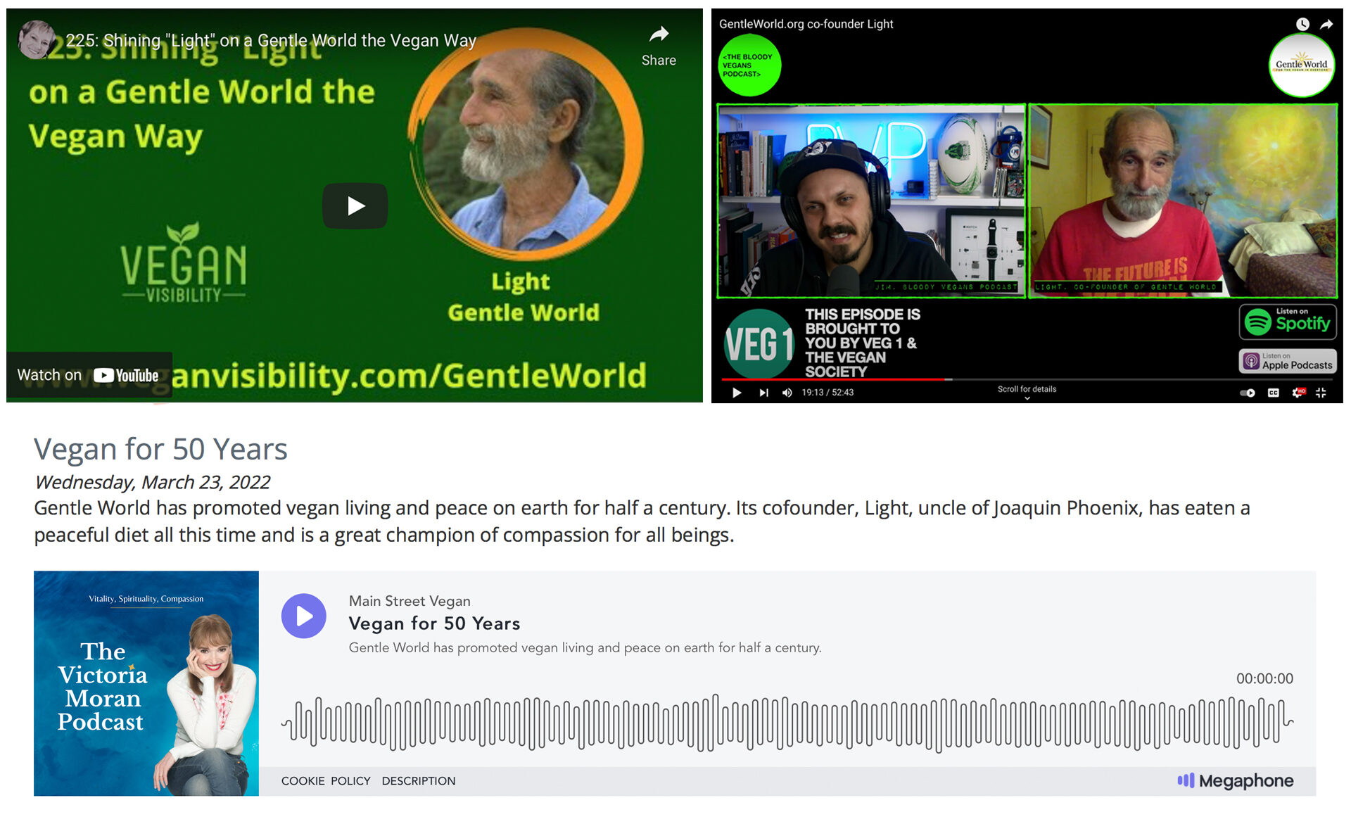 Read more about the article Gentle World’s Founder on the Airwaves!
