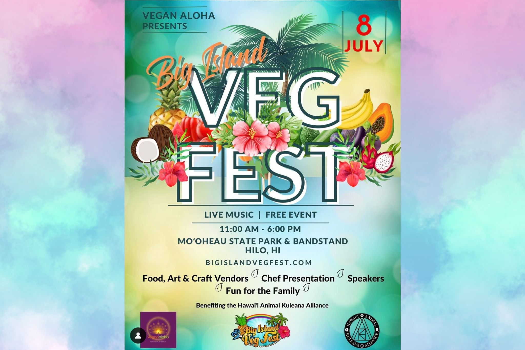 Read more about the article Gentle World at the Big Island VegFest